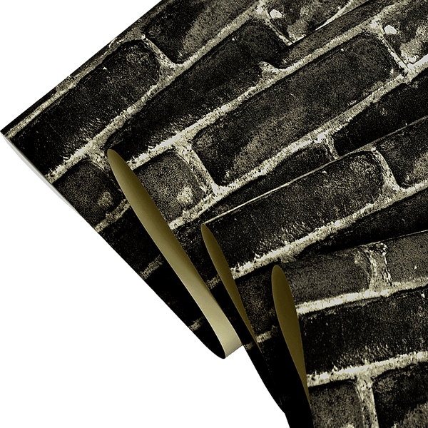 Wallpaper Faux Vintage Brick Pattern Wall Paper Roll - John Cootes