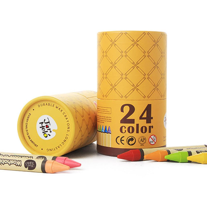 WASHABLE CRAYONS -24 COLOURS - John Cootes