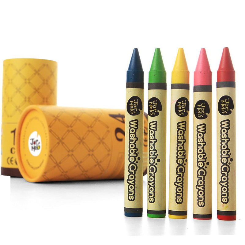 WASHABLE CRAYONS -24 COLOURS - John Cootes