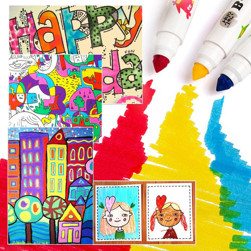 WASHABLE MARKERS -BABY ROO 48 COLORS - John Cootes