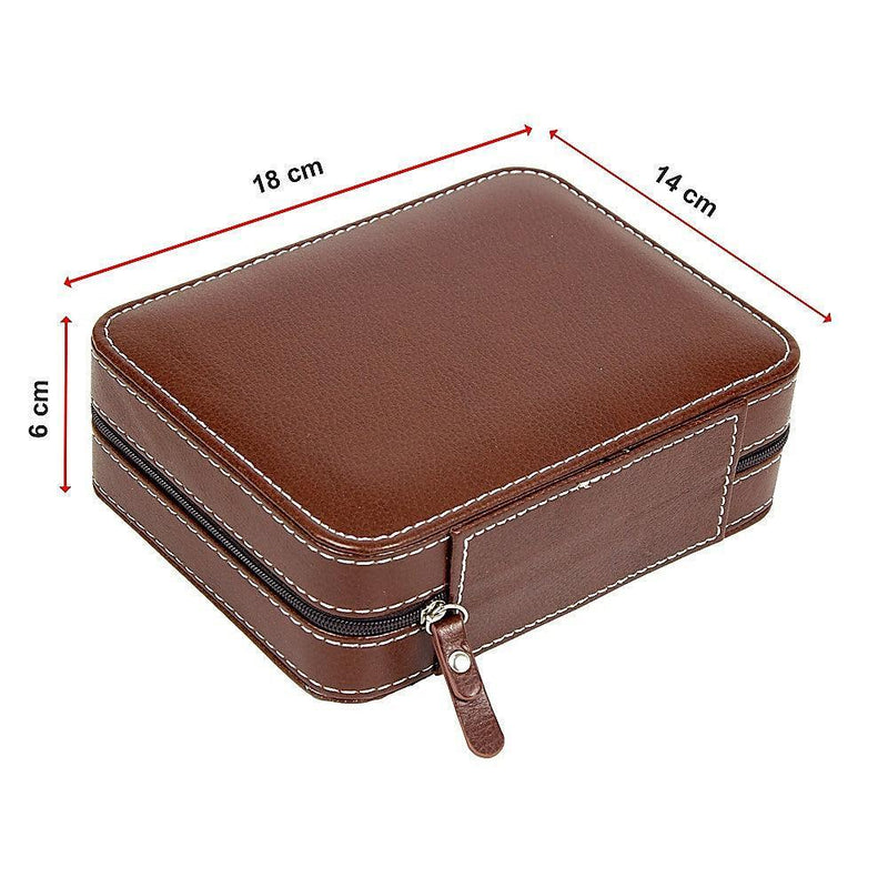 Watch Box Display Travel Case PU Leather - John Cootes