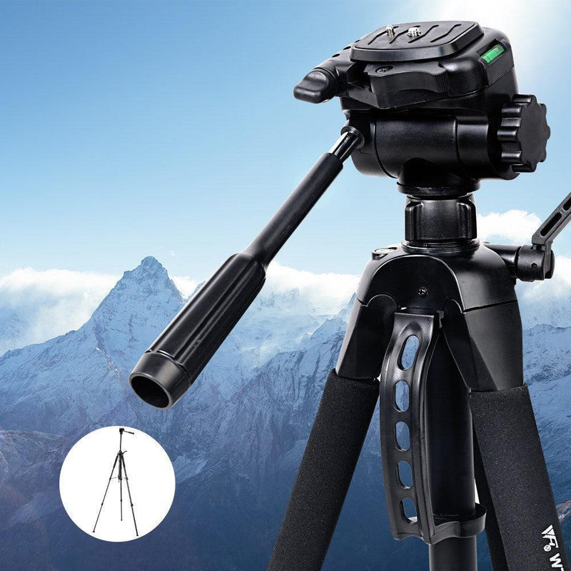 Weifeng Professional Camera Tripod Monopod Stand DSLR Pan Head Mount Flexible - John Cootes
