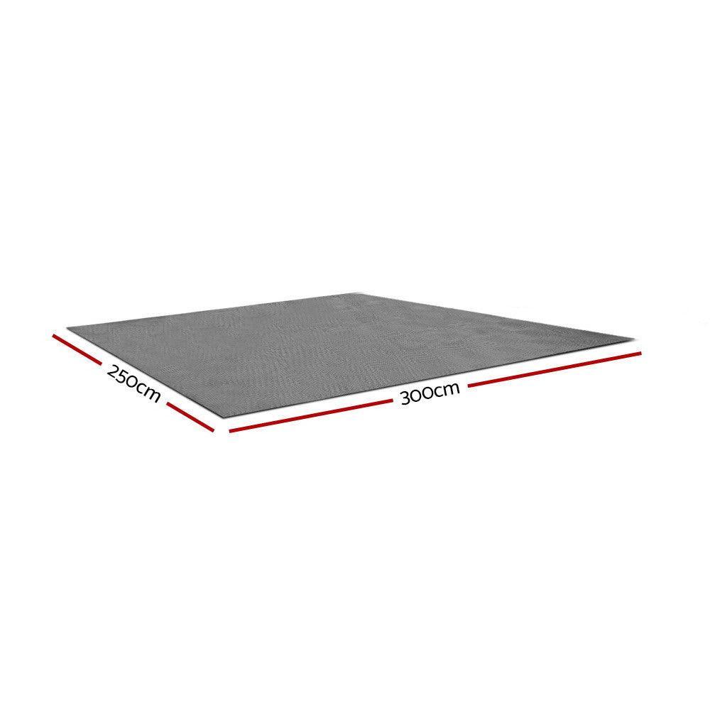 Weisshorn 3 X 2.5M Annex Floor Mat - Grey - John Cootes