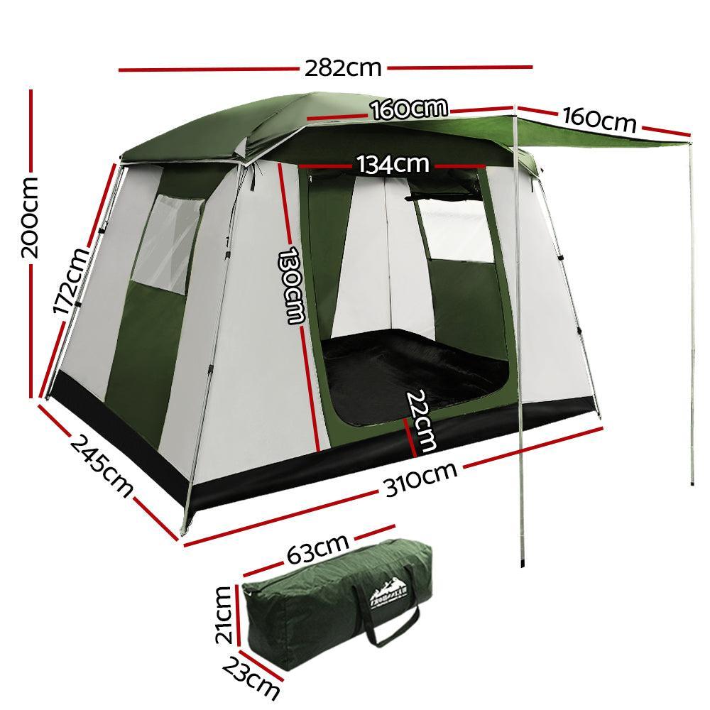 Weisshorn Camping Tent 6 Person Tents Family Hiking Dome - John Cootes