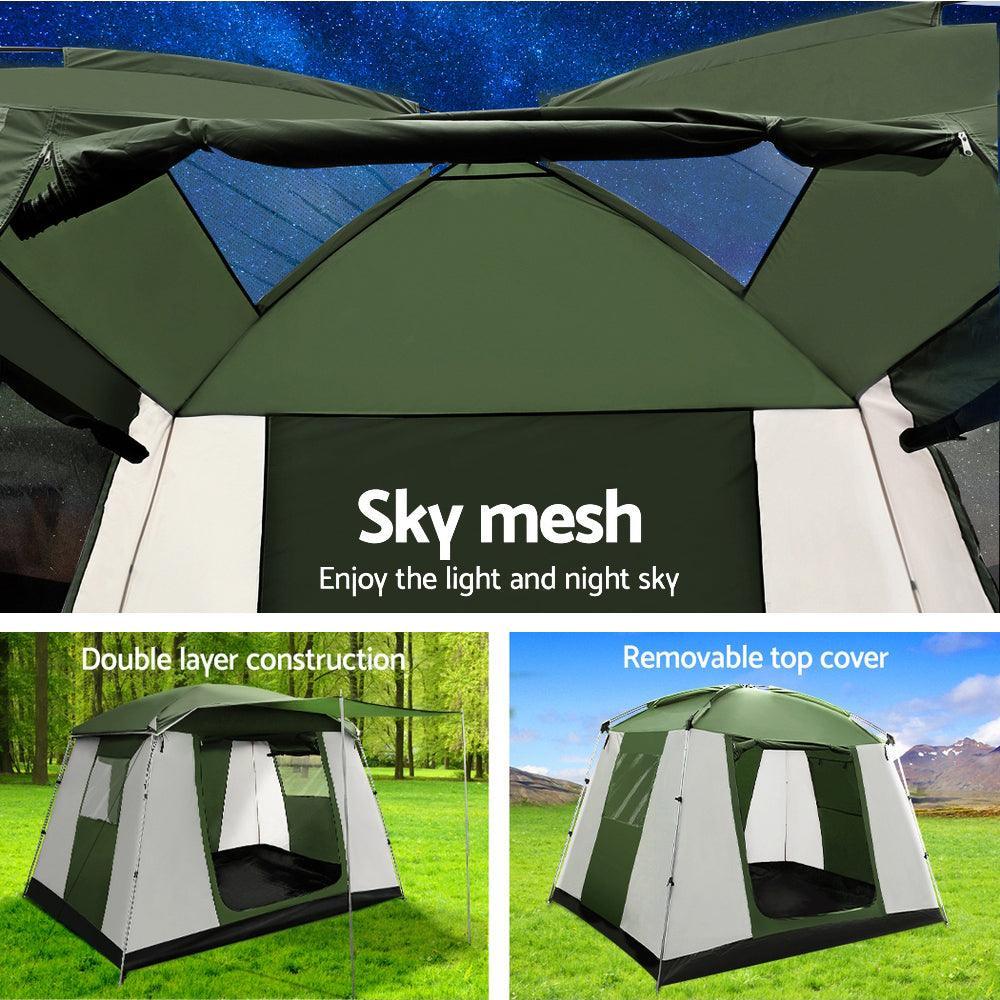 Weisshorn Camping Tent 6 Person Tents Family Hiking Dome - John Cootes