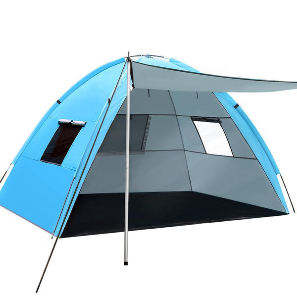 Weisshorn Camping Tent Beach Tents Hiking Sun Shade Shelter Fishing 2-4 Person - John Cootes