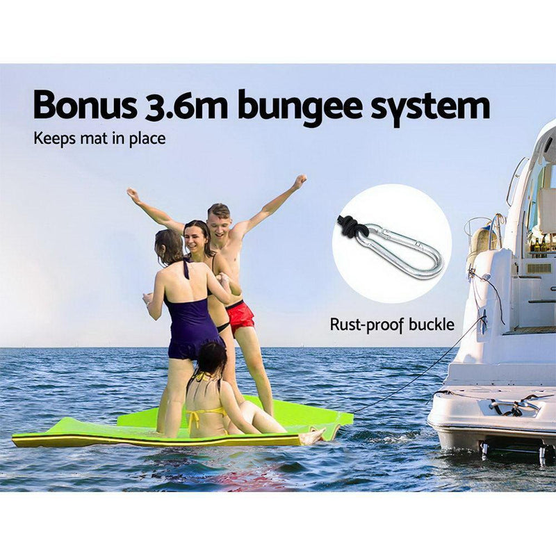 Weisshorn Floating Mat Water Slide Park Stand Up Paddle Pool Sea 365cm - John Cootes