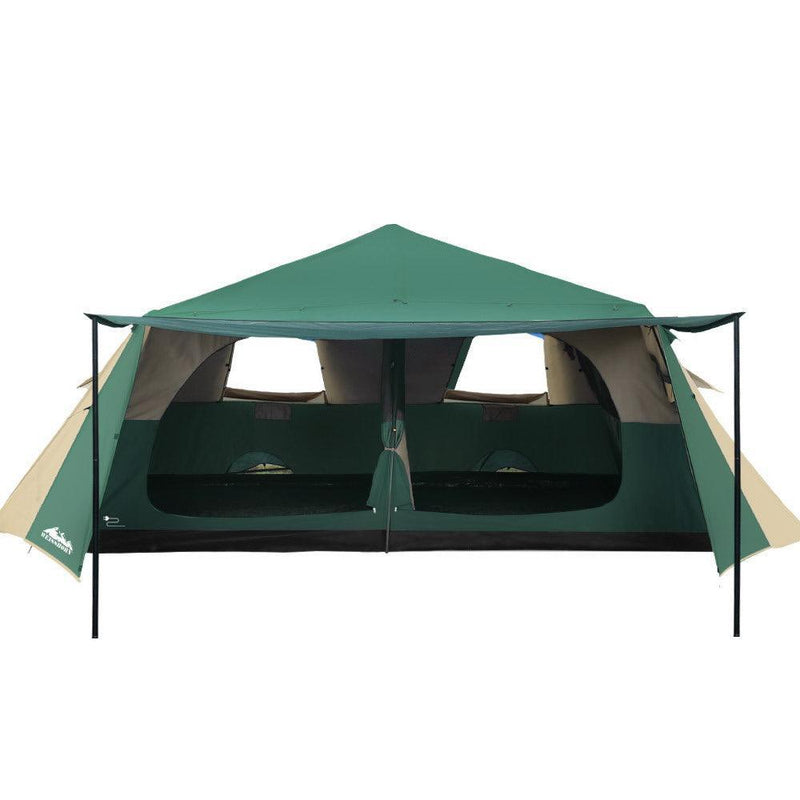 Weisshorn Instant Up 8 Person Family Camping Dome Tent - John Cootes