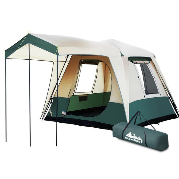Weisshorn Instant Up Camping Tent 4 Person Pop up Tents Family Hiking Dome Camp - John Cootes