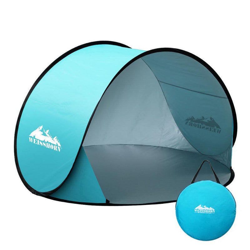 Weisshorn Pop Up Beach Tent Camping Portable Sun Shade Shelter Fishing - John Cootes