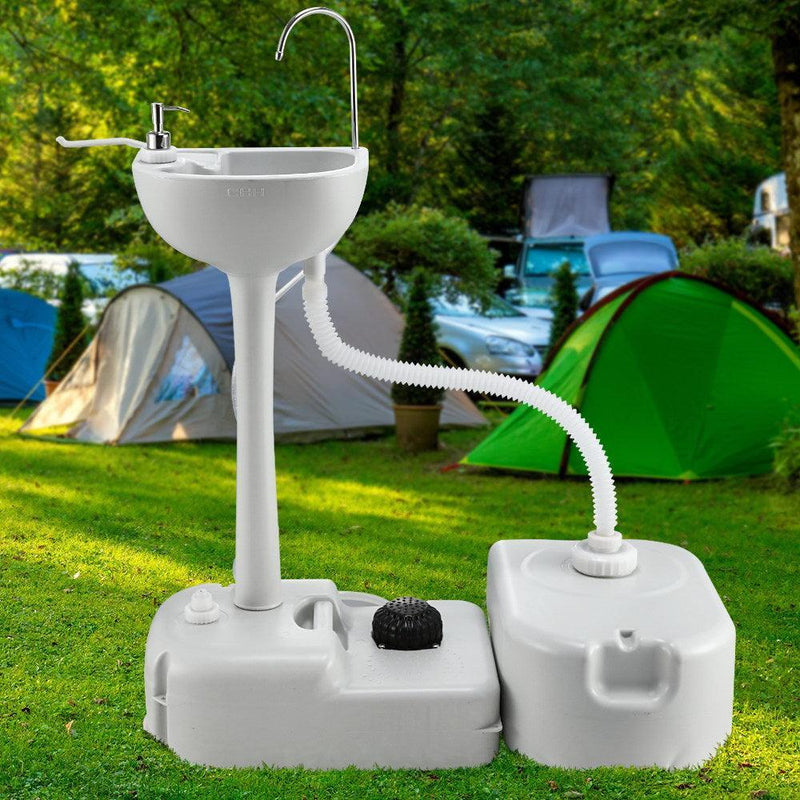 Weisshorn Portable Camping Wash Basin 43L - John Cootes