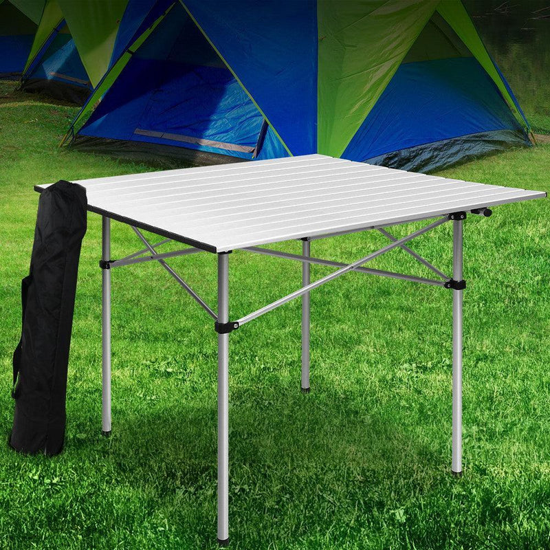 Weisshorn Portable Roll Up Folding Camping Table - John Cootes
