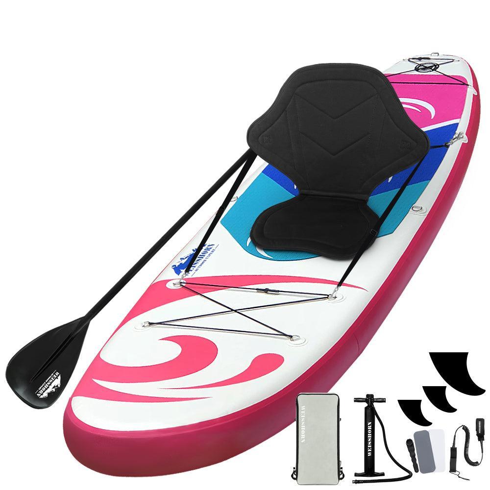 Weisshorn Stand Up Paddle Board 11ft Inflatable SUP Surfboard Paddleboard Kayak - John Cootes