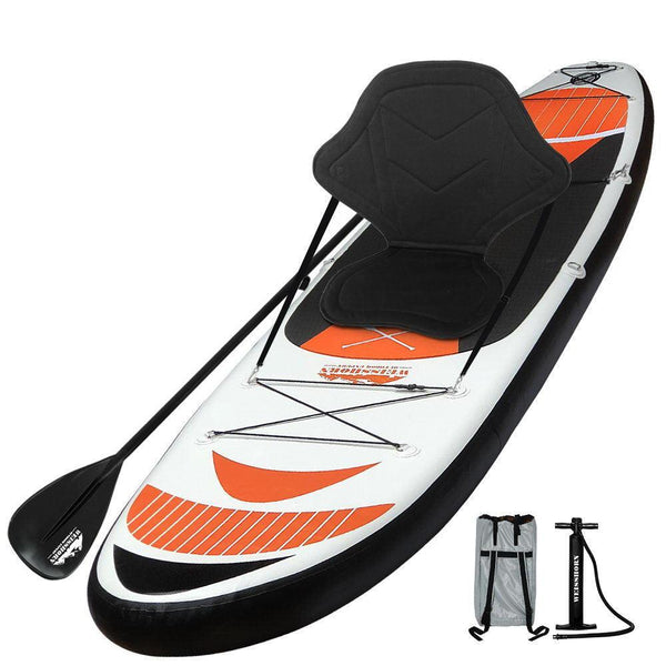 Weisshorn Stand Up Paddle Board 11FT Inflatable SUP Surfborads 15CM Thick - John Cootes
