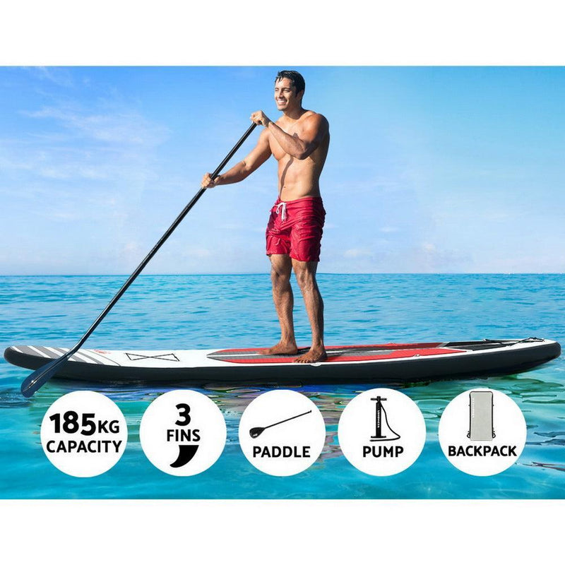Weisshorn Stand Up Paddle Boards SUP 11ft Inflatable Surfboard Paddleboard Kayak - John Cootes
