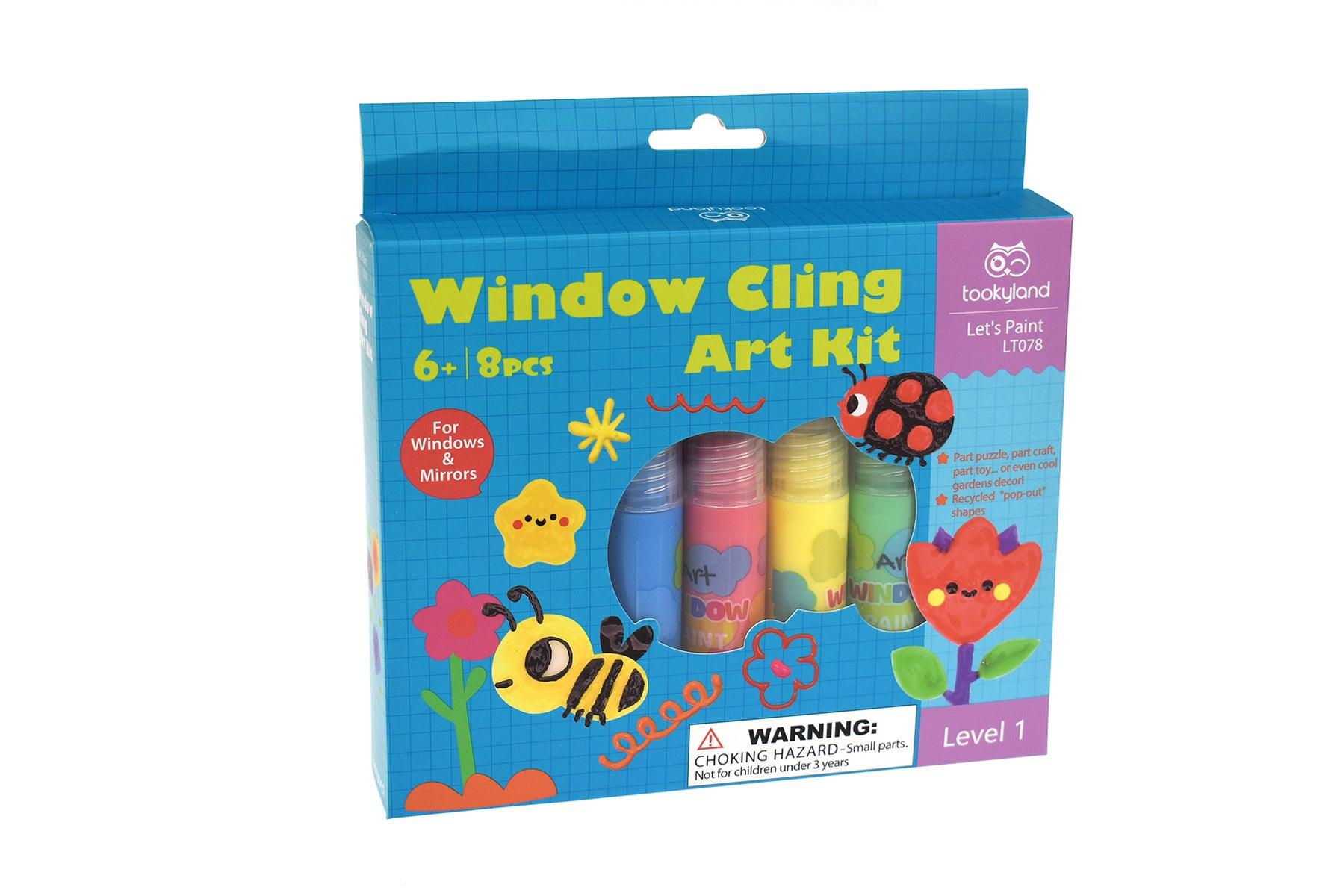 WINDOW CLING ART CRAFT KIT - John Cootes