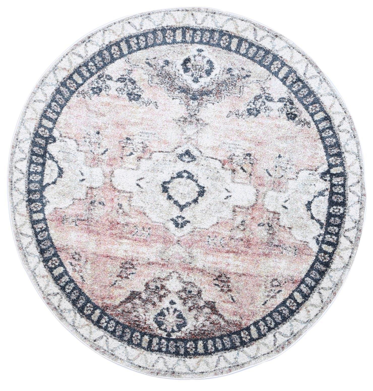 Windsor Ombre Vintage Round Rug 160x160cm - John Cootes