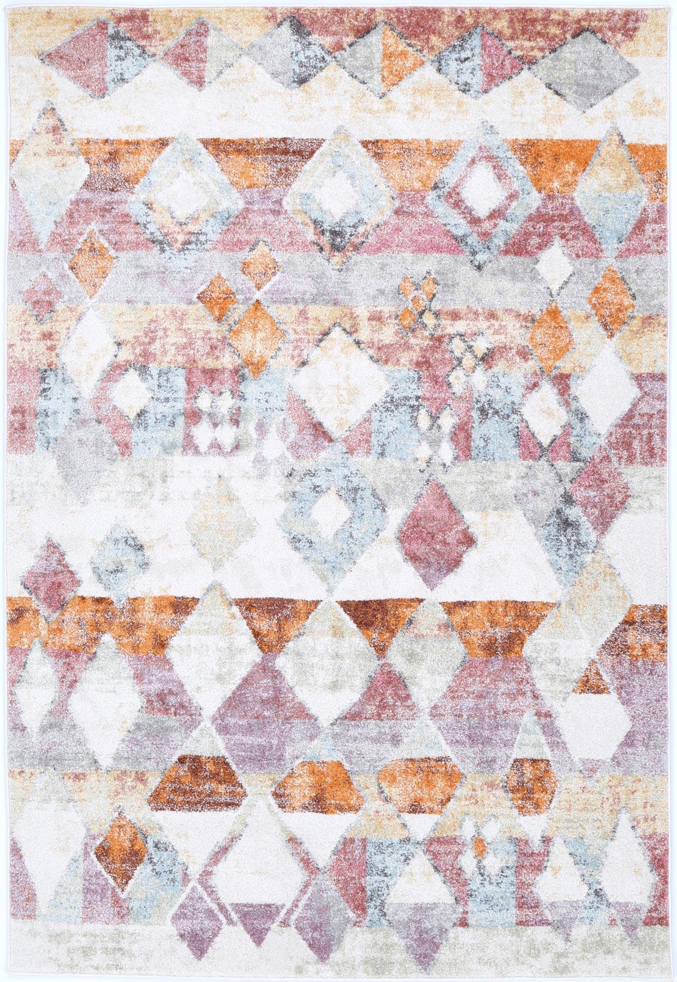 Windsor Tiled Multi Rug 280x380cm - John Cootes