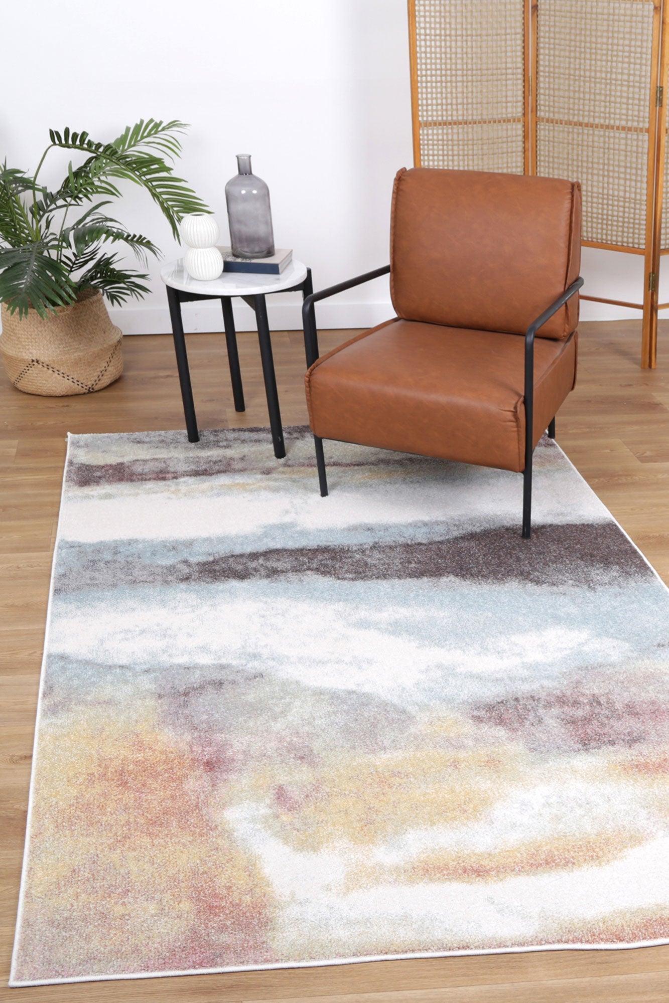 Windsor Water Art Multi Rug 200x290cm - John Cootes