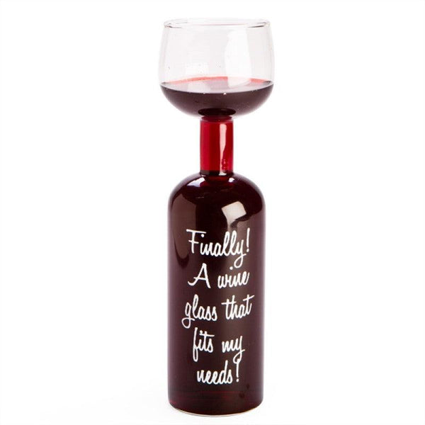 Wine Bottle Glass - John Cootes