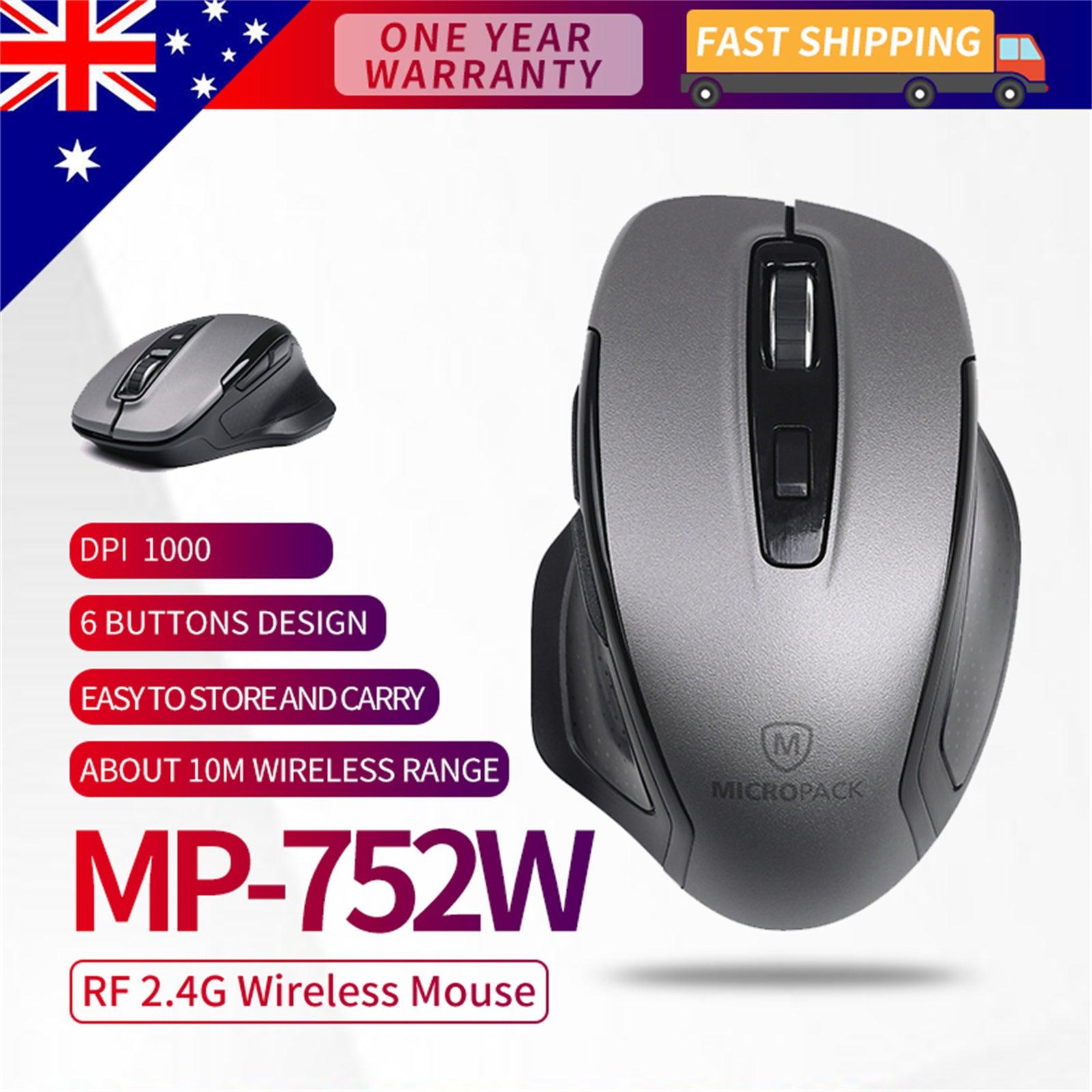 Wireless Mouse Computer Laptop PC 10M USB Receiver Compatible Multiple Device - John Cootes