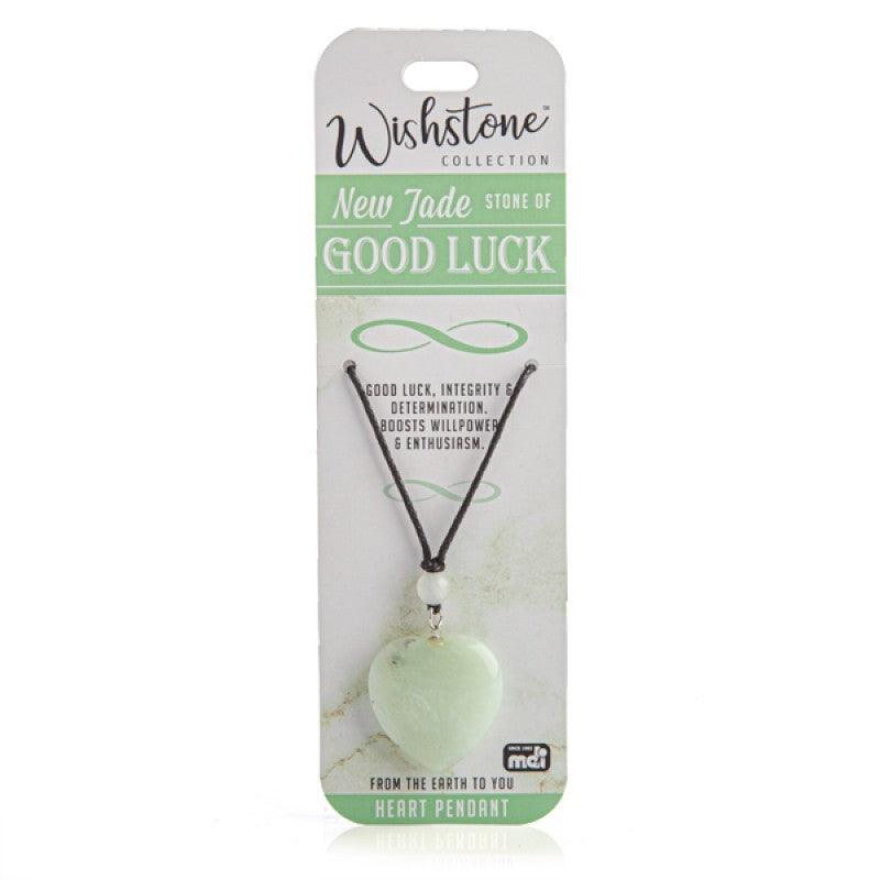 Wishstone Collection New Jade Heart Pendant - John Cootes
