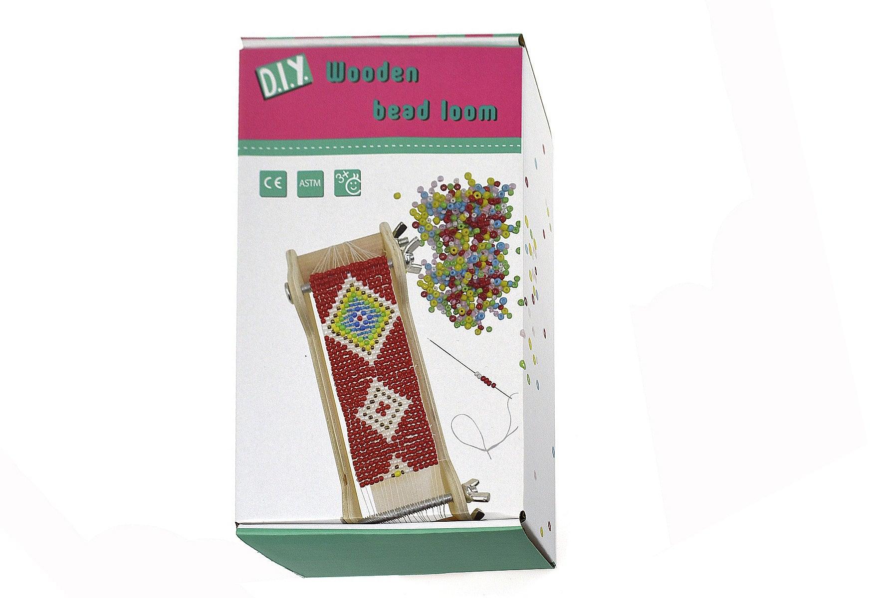 WOODEN BEAD LOOM CRAFT KIT - John Cootes
