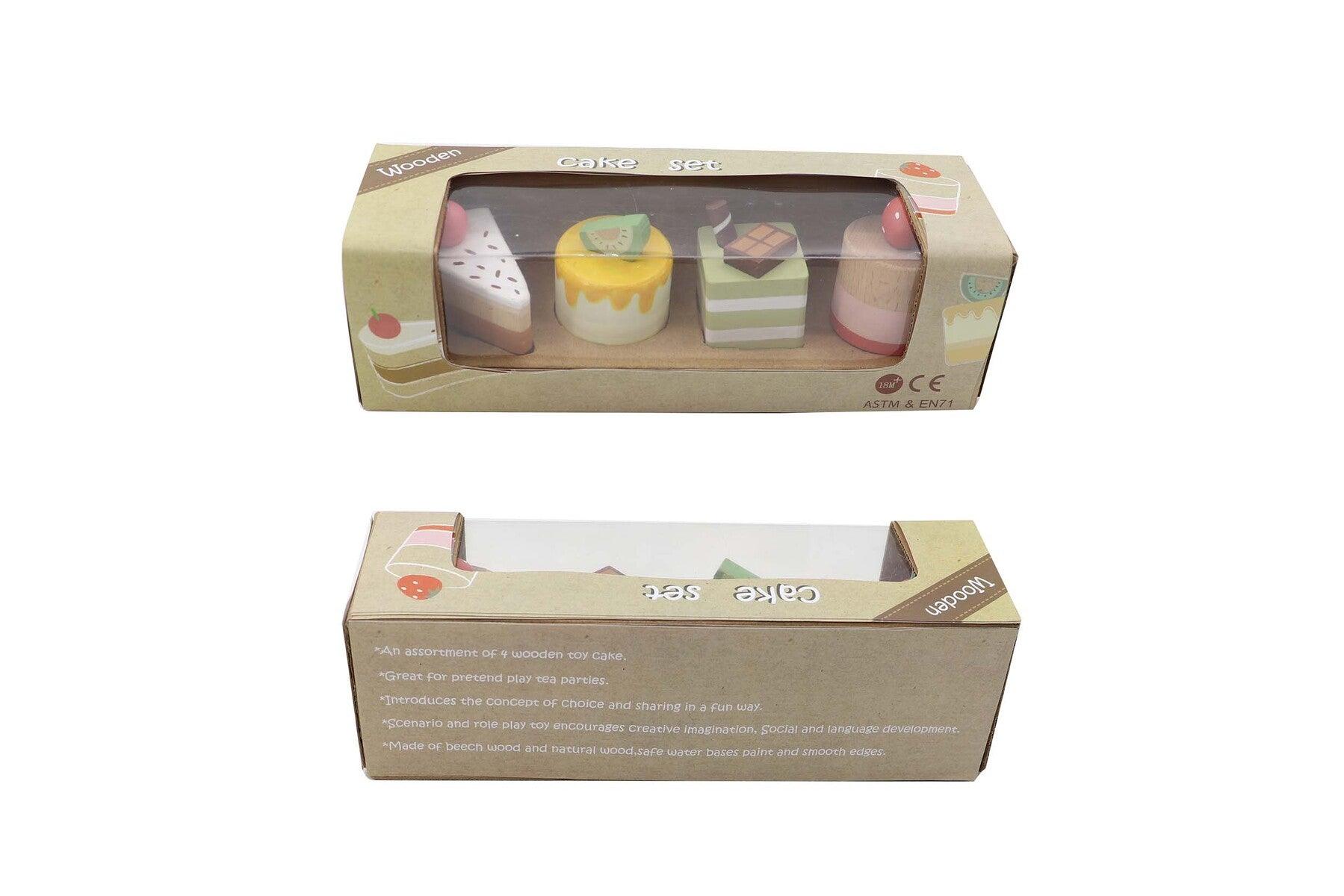 WOODEN CAKE SET - John Cootes