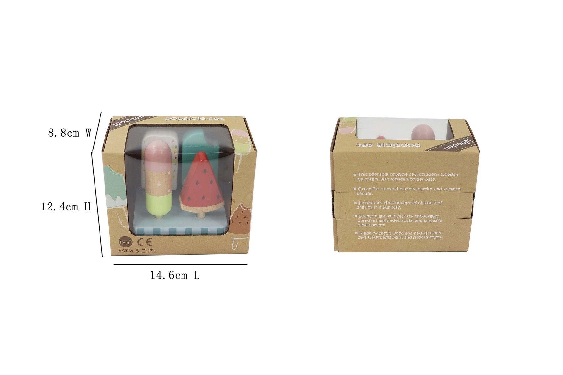 WOODEN ICY POLE SET - John Cootes