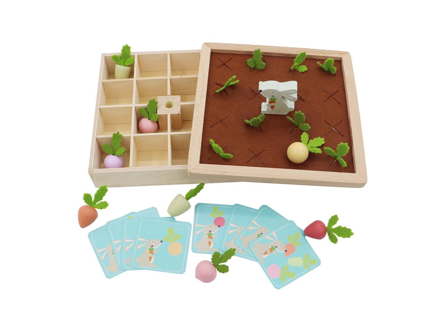 WOODEN RADISH FARM MEMORY GAME - John Cootes
