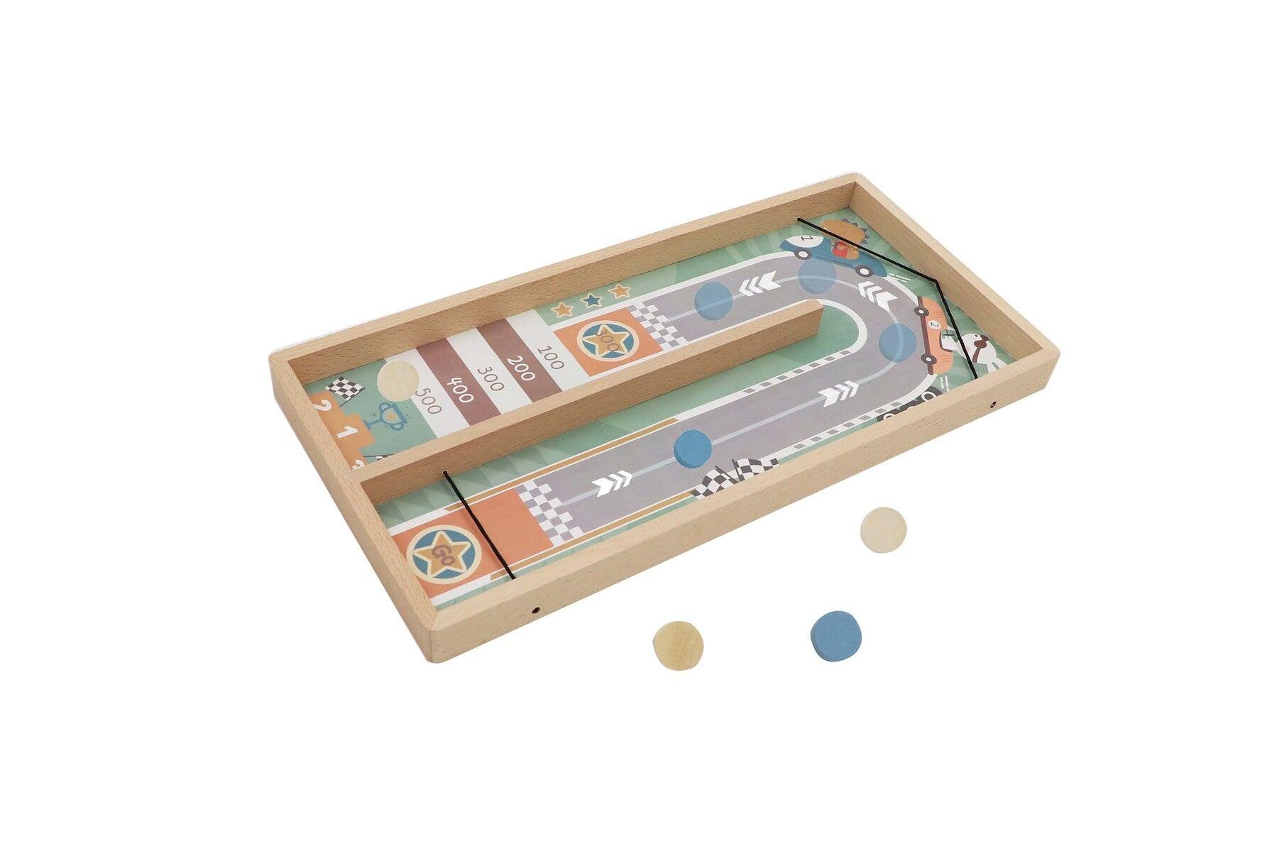 WOODEN SLING PINBALL GAME - John Cootes