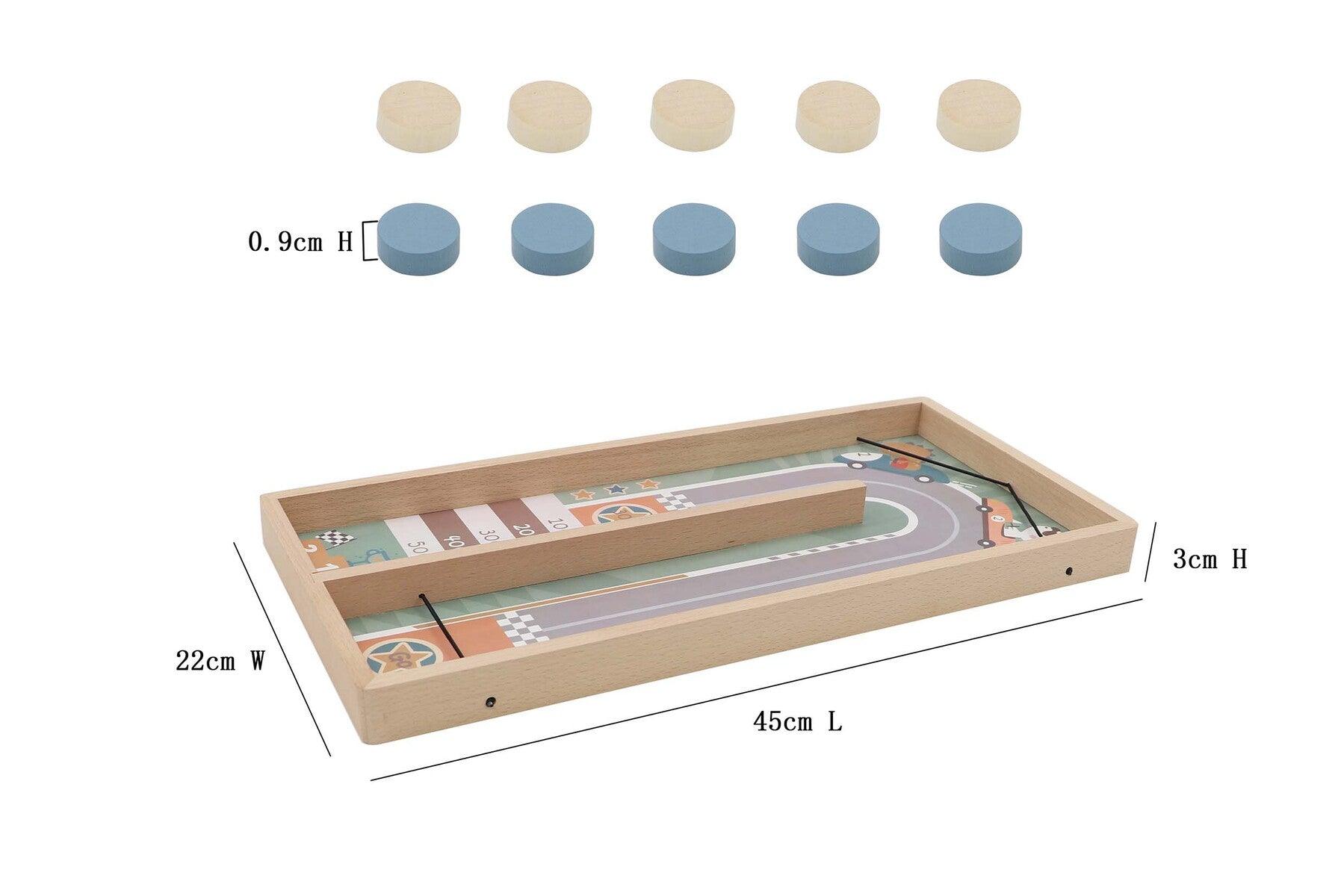 WOODEN SLING PINBALL GAME - John Cootes