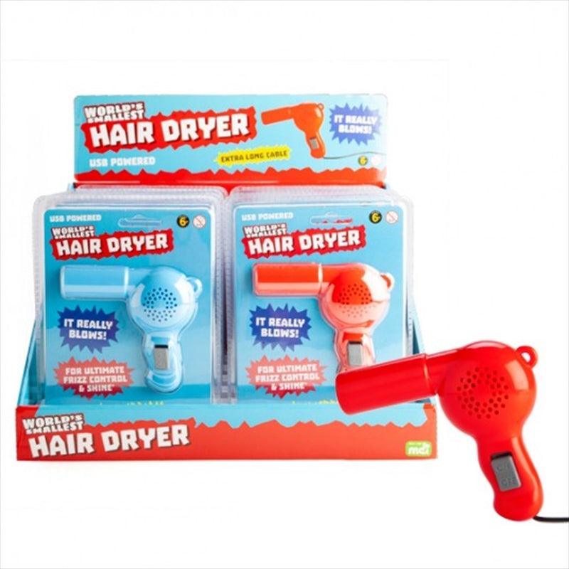 World's Smallest Hair Dryer - John Cootes