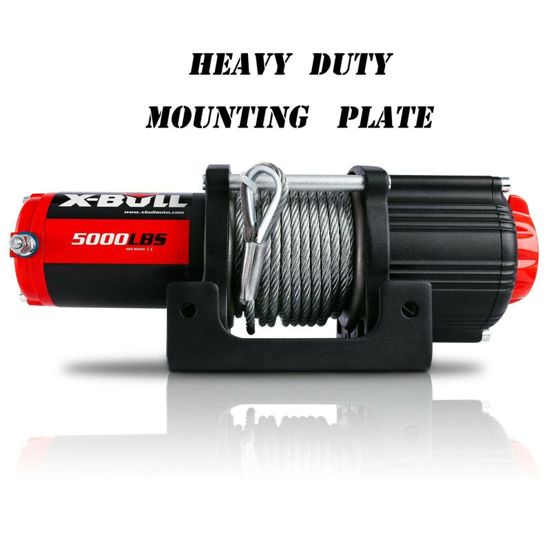 X-BULL Electric Winch 12V 5000LBS Wireless 15.2M Steel Cable ATV UTV 4WD Boat - John Cootes