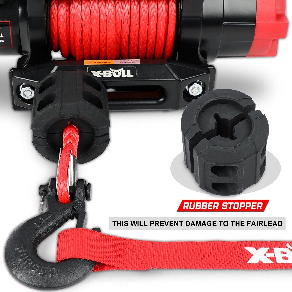 X-BULL Electric Winch 6000LBS 12V BOAT Synthetic Rope Wireless Remote 4WD ATV UTV - John Cootes