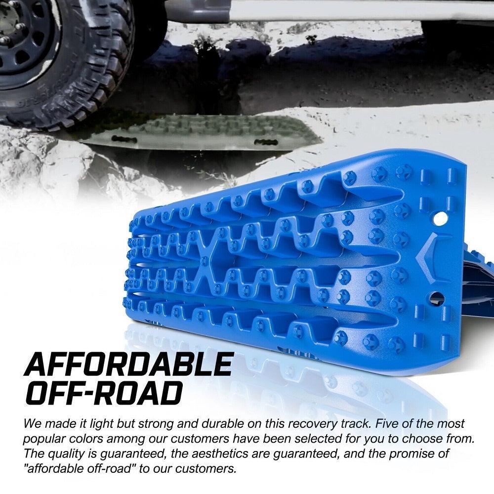 X-BULL Recovery tracks Sand tracks KIT Carry bag mounting pin Sand/Snow/Mud 10T 4WD-BLUE Gen3.0 - John Cootes