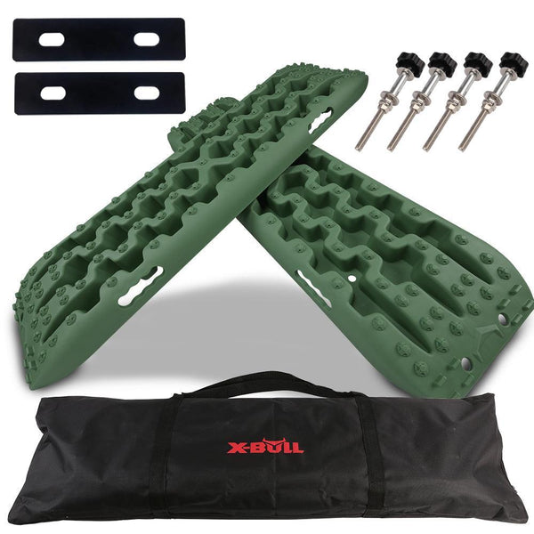 X-BULL Recovery tracks Sand tracks KIT Carry bag mounting pin Sand/Snow/Mud 10T 4WD-OLIVE Gen3.0 - John Cootes