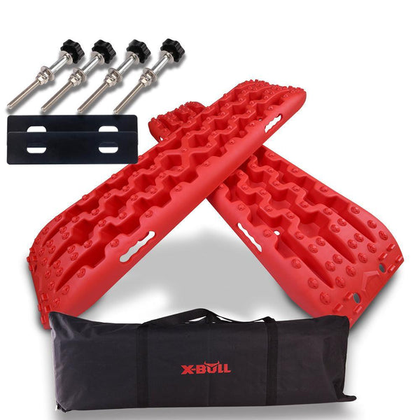 X-BULL Recovery tracks Sand tracks KIT Carry bag mounting pin Sand/Snow/Mud 10T 4WD-red Gen3.0 - John Cootes