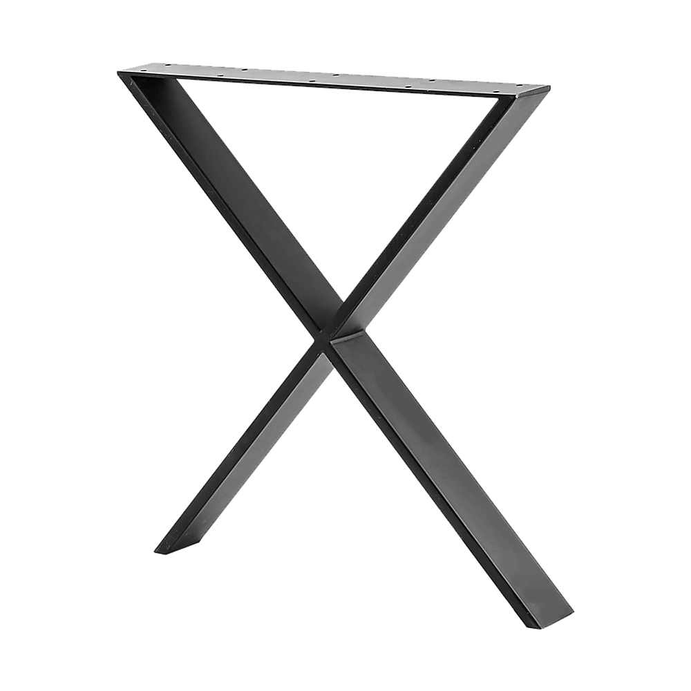 X Shaped Table Bench Desk Legs Retro Industrial Design Fully Welded - John Cootes