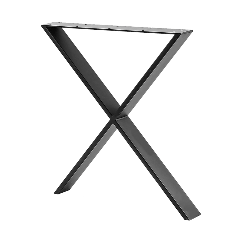 X Shaped Table Bench Desk Legs Retro Industrial Design Fully Welded - John Cootes
