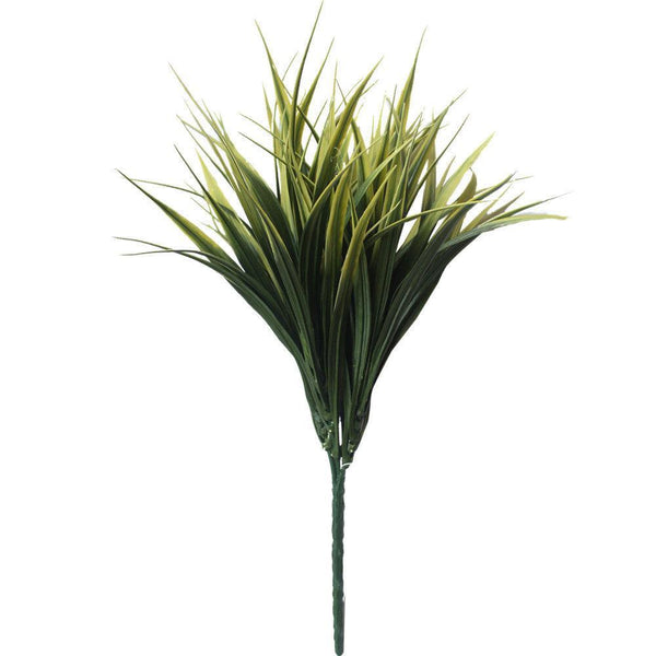 Yellow Tipped Grass Stem UV Resistant 35cm - John Cootes