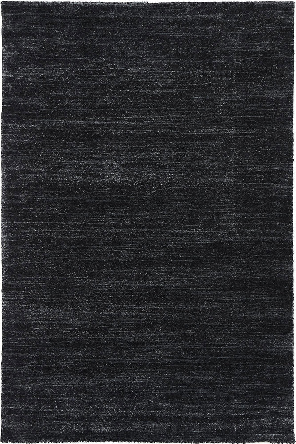 Zarin Solid Anthracite Modern Rug 200x290 cm - John Cootes