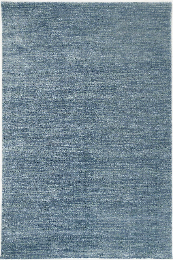Zarin Solid Blue Modern Rug 120x170 cm - John Cootes
