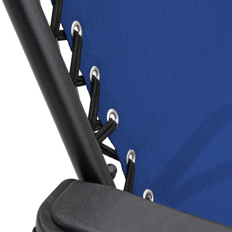 Zero Gravity Reclining Deck Chair - Blue - John Cootes